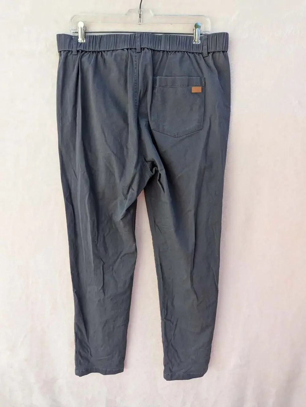 JMIERR Men's Casual Chino Jogger Pants with Elastic Waist and D-Ring Detail